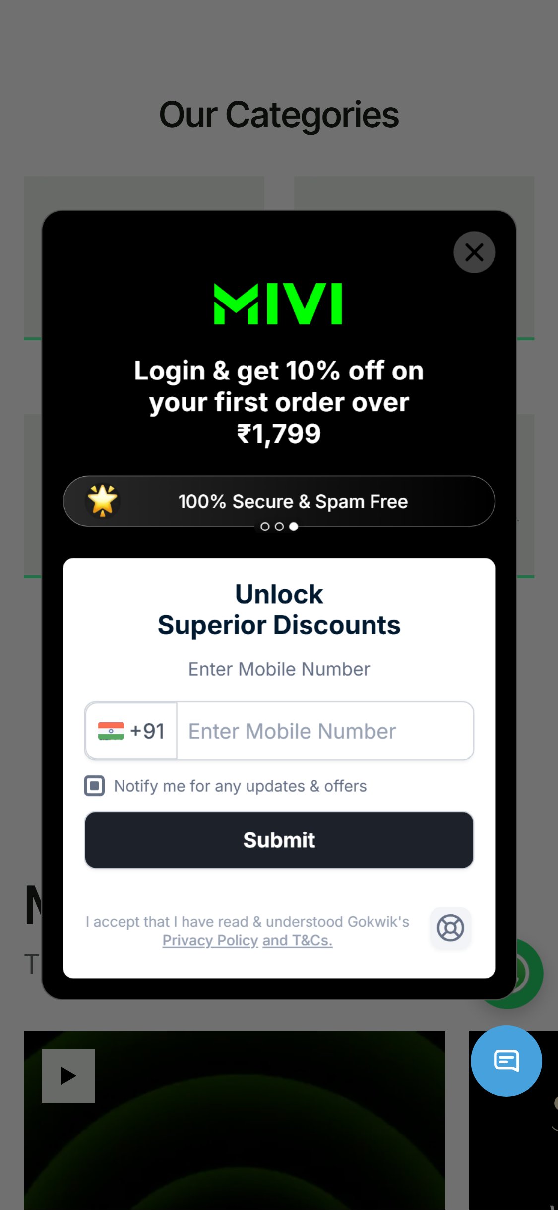 Mivi — Mobile